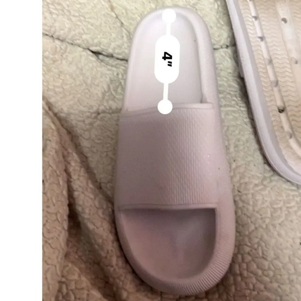 Air Balance Men's White Slides Size 8 41